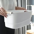 Miniatyrbild 3 av 3: Multi-purpose basket Confortime 40 x 21,5 x 18 cm Plastic With handles 12 Units