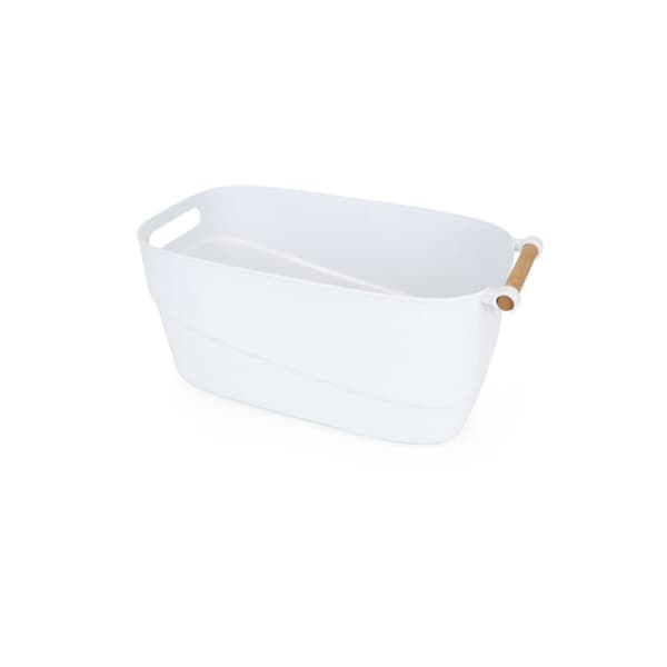 Multi-purpose basket Confortime 40 x 21,5 x 18 cm Plastic With handles 12 Units