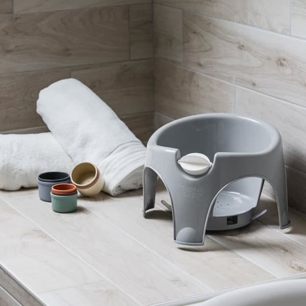 THERMOBABY Barnsimring AQUAFUN Vit - Blå leksak