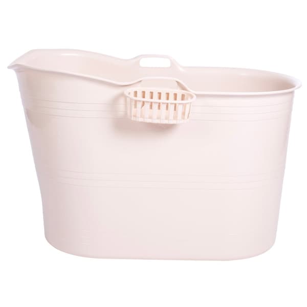 HelloBath - Badespand L - 100 cm - Sand - Siddebad