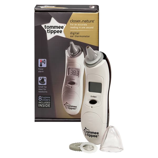 Tommee Tippee Øre Termometer Digital Hvid