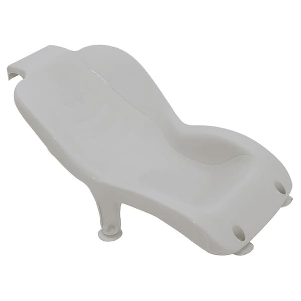 Olmitos Anatomisk Badekarbakke+tilbehør Hvid