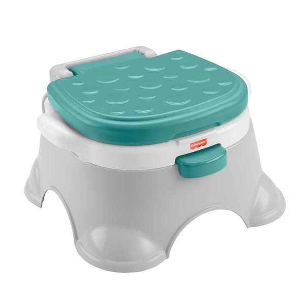 Fisher Price 3 1 1 Lär Dig Gå Till Badrumspottan Grönt,Vit