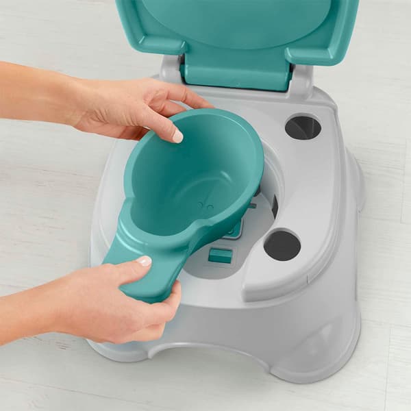 Fisher Price 3 1 1 Lär Dig Gå Till Badrumspottan Grönt,Vit