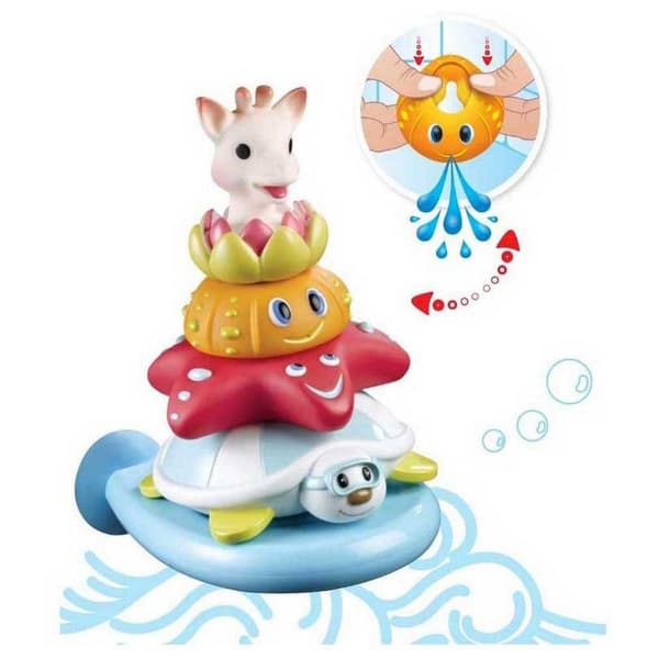 Sophie La Girafe Pyramide Splash And Surf Flerfarvet