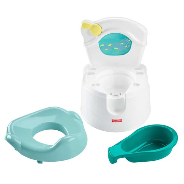 Fisher Price Sea Me Flush Potty Blå