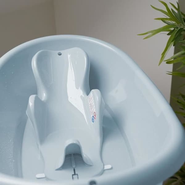 Daphne badvakt - THERMOBABY - Blå blomma - Babyhygien - 8 kg - Unisex