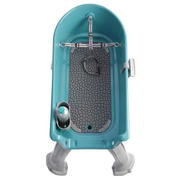 Booster Bath BOOSTERBATH Bärbart husdjursbadkar i polypropen (MEDIUM) BLÅT