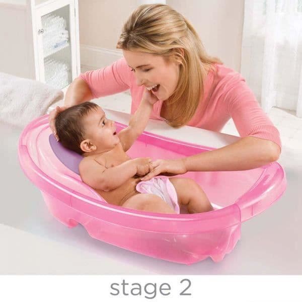 Badkar för nyfödda splis splash rosa Summer infant - Ergonomisk - Blanda