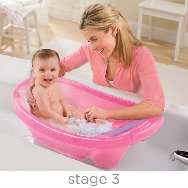 Badkar för nyfödda splis splash rosa Summer infant - Ergonomisk - Blanda