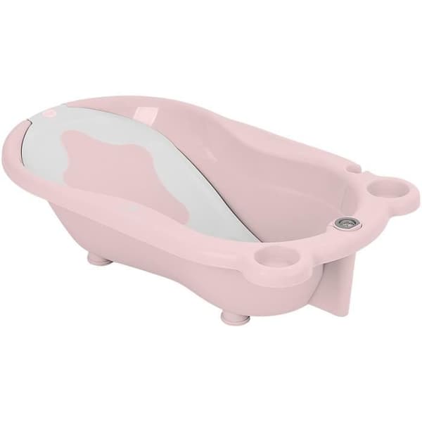 Kikkaboo Baby Baignoire Kai, Thermometer Baignoire Vattensystem [Rosa]