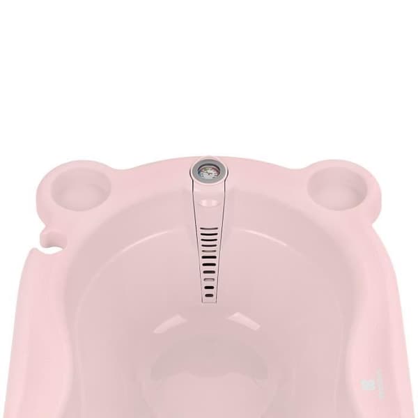 Kikkaboo Baby Baignoire Kai, Thermometer Baignoire Vattensystem [Rosa]