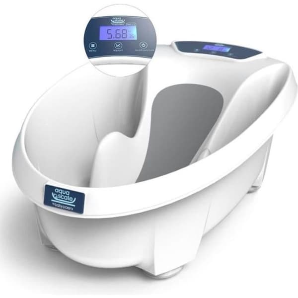 Babypatent Aquascale bad för baby och vikt för baby