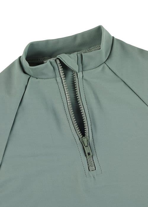 Sterntaler - 2502060 - Kortsleeve Baddräkt, Matt Grön, 12 Månader Unisex