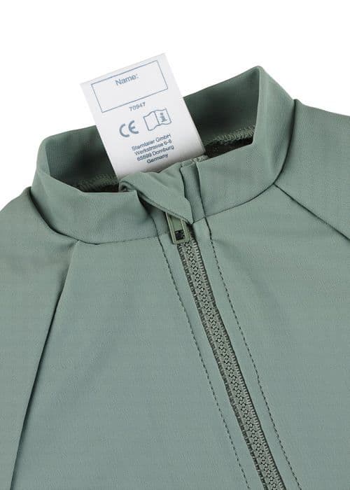 Sterntaler - 2502060 - Kortsleeve Baddräkt, Matt Grön, 12 Månader Unisex