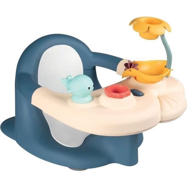 Badsits - SMOBY - Little - Aktivitetstablett - Sugkopp - Blå
