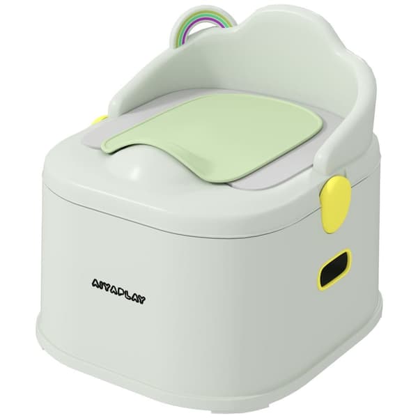 Lasten potta, 3-in-1, 35,6 cm x 31,8 cm x 29,5 cm, harmaa