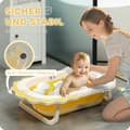 Miniatyrbild 6 av 9: Baby Badkar Set, 80.5x55x20 cm, Gul