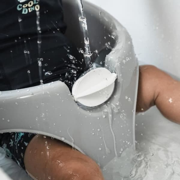 THERMOBABY Lasten uimarengas AQUAFUN Harmaa - Valkoiset lelut