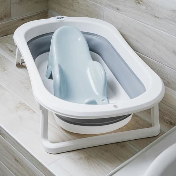 THERMOBABY ATOLL babysitter med blå blommor