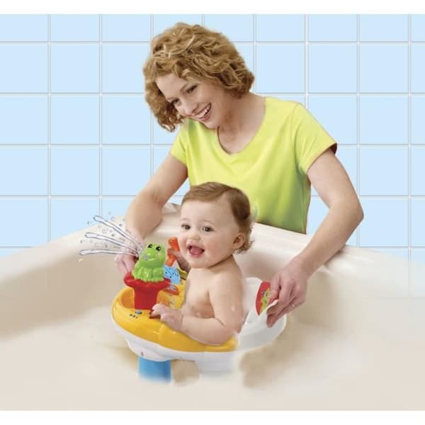 VTECH BABY - Super 2 i 1 interaktiv badsits - badleksaker