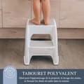 Miniatyrbild 4 av 6: Pall - DREAMBABY - Toddler & Me 2 Up - Halkfri och texturerad - Upp till 135 kg för småbarn och vuxna - Grå