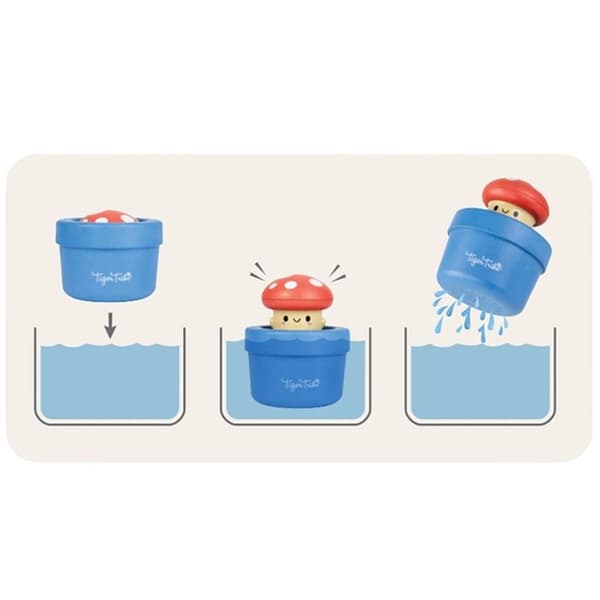 Champignon Pop-up för badet