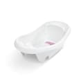 Miniatyrbillede 1 af 6: INGENUITY Deluxe rosa babybadkar, från födseln till 3 år med babyhängmatta ingår