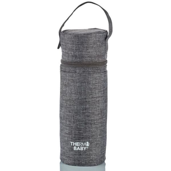 THERMOBABY nappflaskhållare - isolerad - gråmelerad