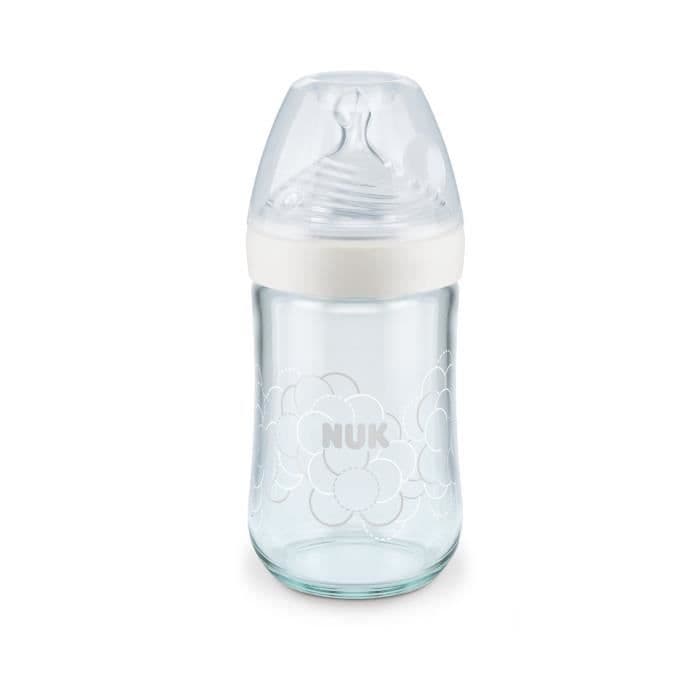 IKKE Biberon Nature Sense 240ml Verre silikon Taille 1 M