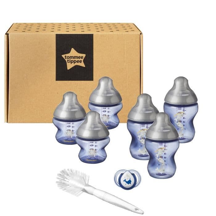 TOMMEE TIPPEE Starter Tættere på Nature Baby Bottles Kit - blå