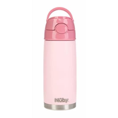 NUBY Tørstige børn isoleret kop - 420 ml - lyserød