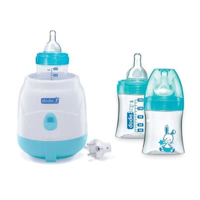 Dodie - tuttipullonlämmitinsarja + 2 aloituspulloa + 150ml