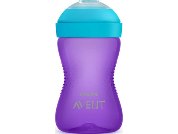 Avent droppkopp med mjukt munstycke Lila (SCF802/02)