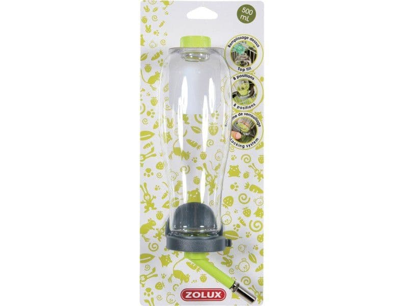 Zolux Rodent drinker filled from the top with 500 ml col. Red