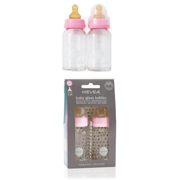 Hevea Glasflaska 2-Pack