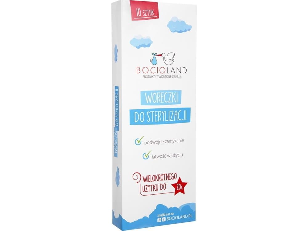 Bocioland BOCIOLAND-BOC0159-BAGS FOR JI STERILIZATION