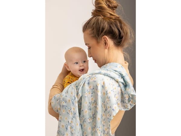 Sensillo BAMBUS Bäddmadrass 2-pack MINT+GUL 120X120