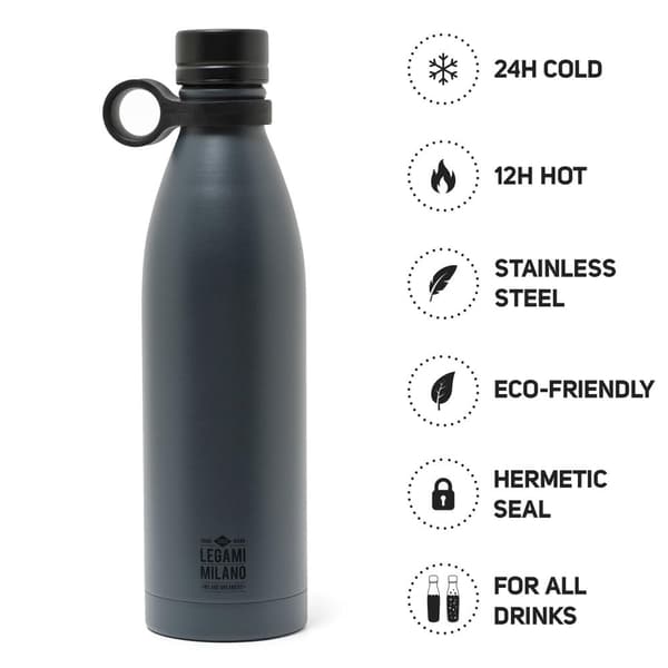 Hot&Cold vakuumflaska - Black (800 ml)