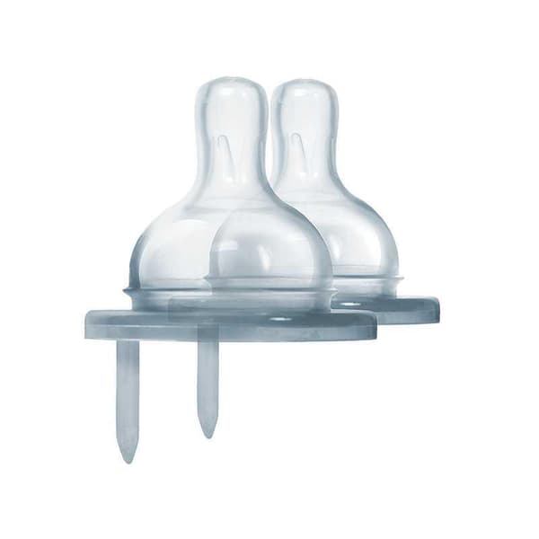 Pura dinapp 2-pack  till nappflaska av stål (wideneck)