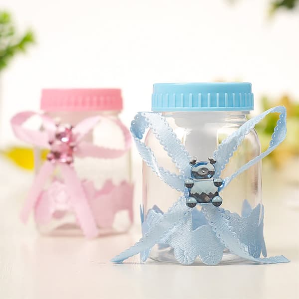 Elegant Mini Baby Flaska Doppresent Babyshower