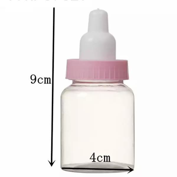 Gullig Mini Baby Flaska Doppresent Babyshower