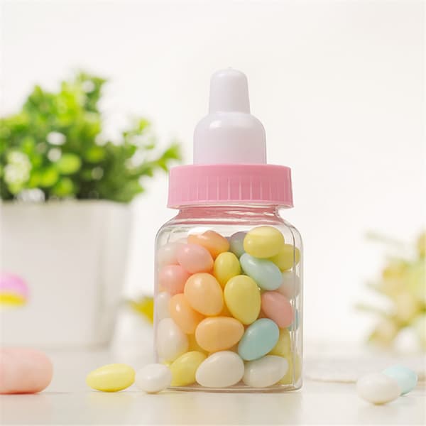 Gullig Mini Baby Flaska Doppresent Babyshower