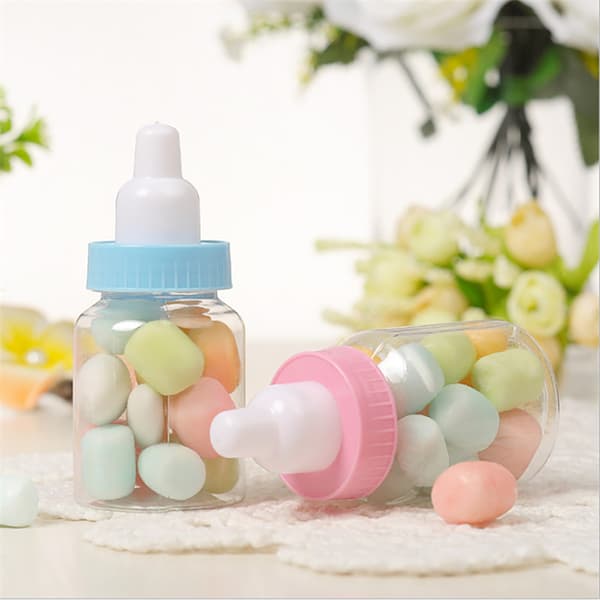 Gullig Mini Baby Flaska Doppresent Babyshower