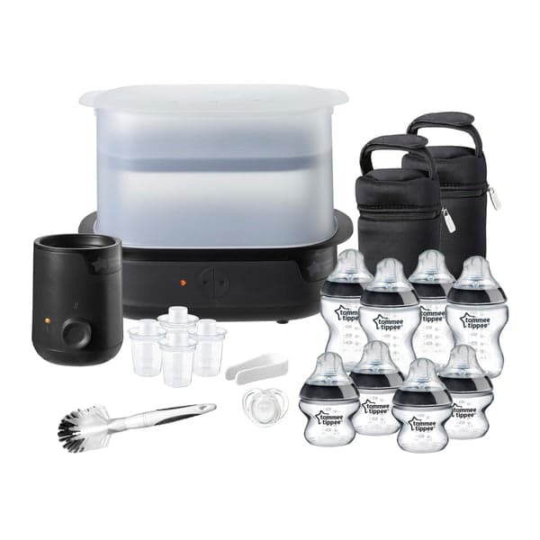 Tommee Tippee Complete Feeding Set Black