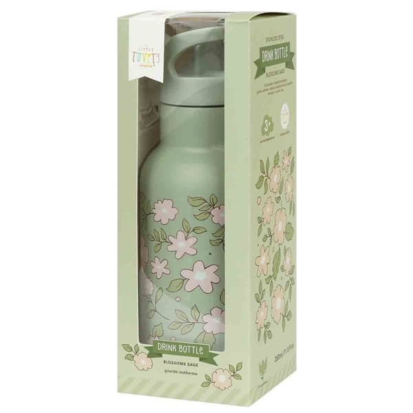 Termosflaska Blossom Sage av rostfritt stål - A Little Lovely Company