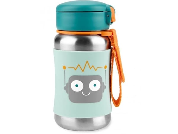Skip Hop Bottle med halmgnist stil ss robot