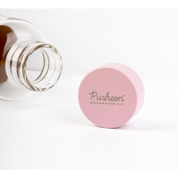 Pusheen - Glas vandflaske 500 ml