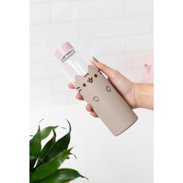 Pusheen - Glas vandflaske 500 ml