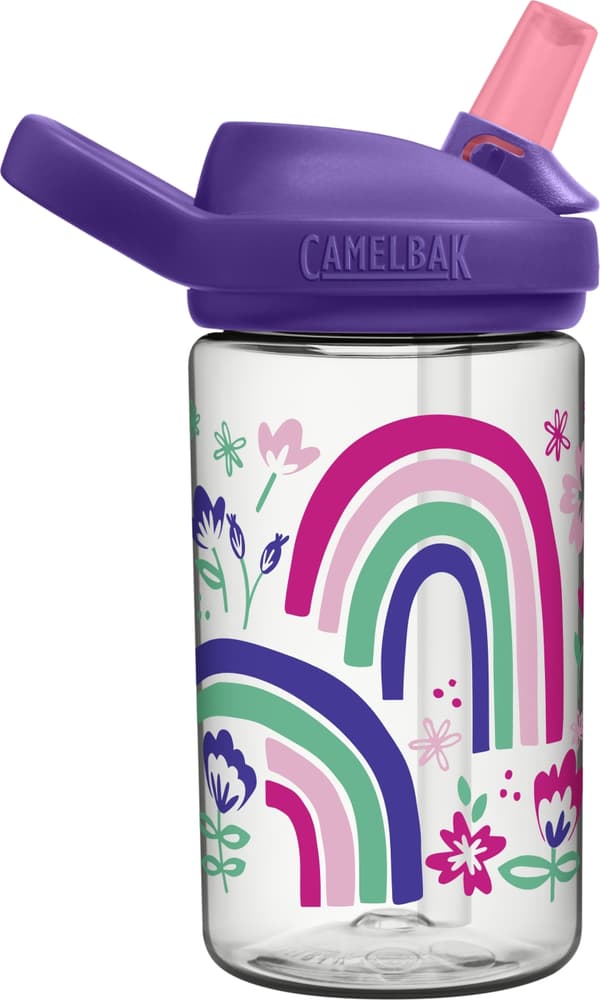 Camelbak Eddy+ Kids 0,4L vandflaske, Rainbow Floral